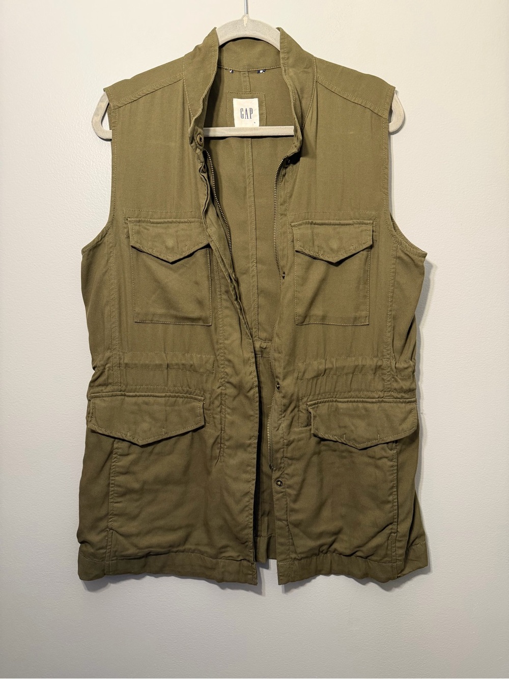 GAP Olive Green Utility Vest